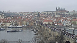 Pražský hrad, Karlův most, Vltava