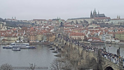 Pražský hrad, Karlův most, Vltava