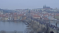 Pražský hrad, Karlův most, Vltava