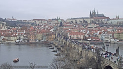 Pražský hrad, Karlův most, Vltava