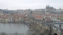 Pražský hrad, Karlův most, Vltava