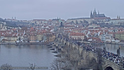 Pražský hrad, Karlův most, Vltava