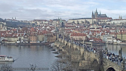 Pražský hrad, Karlův most, Vltava