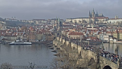 Pražský hrad, Karlův most, Vltava