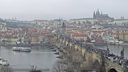 Pražský hrad, Karlův most, Vltava