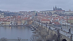 Pražský hrad, Karlův most, Vltava