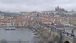 Pražský hrad, Karlův most, Vltava
