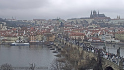Pražský hrad, Karlův most, Vltava