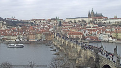 Pražský hrad, Karlův most, Vltava