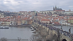 Pražský hrad, Karlův most, Vltava