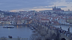 Pražský hrad, Karlův most, Vltava