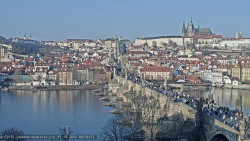 Pražský hrad, Karlův most, Vltava