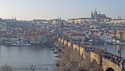 Pražský hrad, Karlův most, Vltava