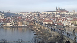 Pražský hrad, Karlův most, Vltava