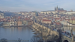 Pražský hrad, Karlův most, Vltava