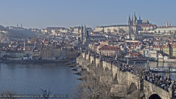 Pražský hrad, Karlův most, Vltava