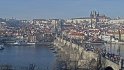 Pražský hrad, Karlův most, Vltava