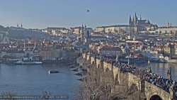 Pražský hrad, Karlův most, Vltava