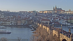 Pražský hrad, Karlův most, Vltava