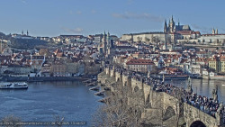 Pražský hrad, Karlův most, Vltava