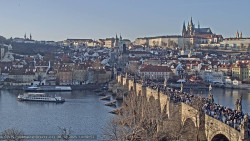 Pražský hrad, Karlův most, Vltava