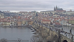 Pražský hrad, Karlův most, Vltava