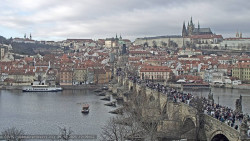 Pražský hrad, Karlův most, Vltava