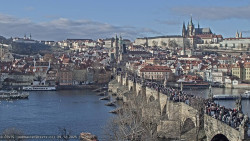 Pražský hrad, Karlův most, Vltava