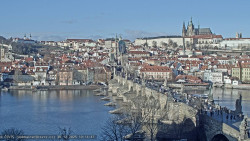 Pražský hrad, Karlův most, Vltava