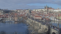 Pražský hrad, Karlův most, Vltava