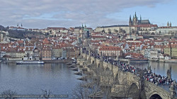 Pražský hrad, Karlův most, Vltava