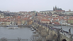 Pražský hrad, Karlův most, Vltava
