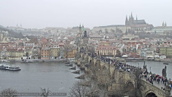 Pražský hrad, Karlův most, Vltava