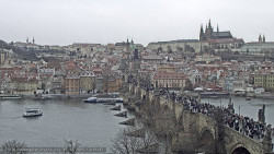 Pražský hrad, Karlův most, Vltava