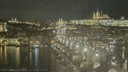 Pražský hrad, Karlův most, Vltava