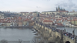 Pražský hrad, Karlův most, Vltava
