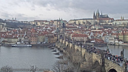 Pražský hrad, Karlův most, Vltava
