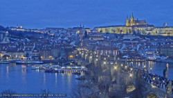 Pražský hrad, Karlův most, Vltava