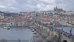 Pražský hrad, Karlův most, Vltava