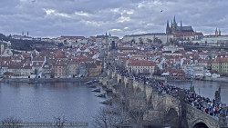 Pražský hrad, Karlův most, Vltava