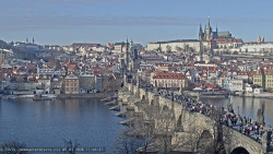 Pražský hrad, Karlův most, Vltava