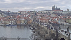 Pražský hrad, Karlův most, Vltava