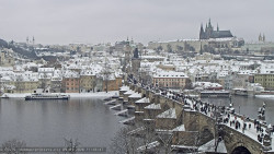 Pražský hrad, Karlův most, Vltava