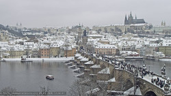 Pražský hrad, Karlův most, Vltava