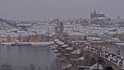 Pražský hrad, Karlův most, Vltava