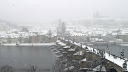Pražský hrad, Karlův most, Vltava
