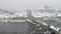 Pražský hrad, Karlův most, Vltava