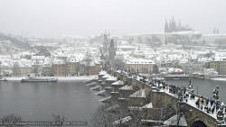 Pražský hrad, Karlův most, Vltava