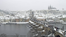 Pražský hrad, Karlův most, Vltava