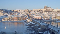 Pražský hrad, Karlův most, Vltava